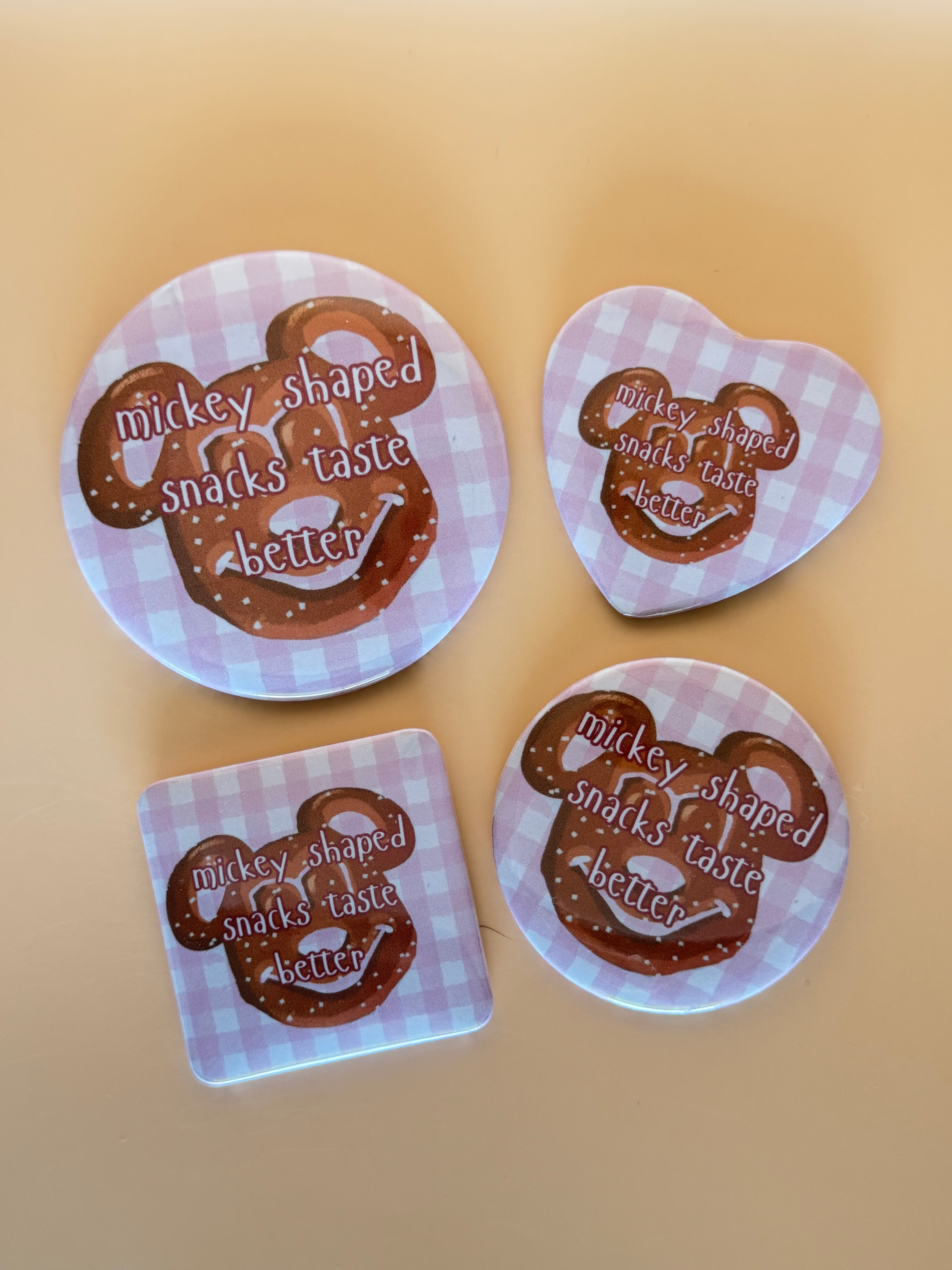 Mickey Shaped Snacks